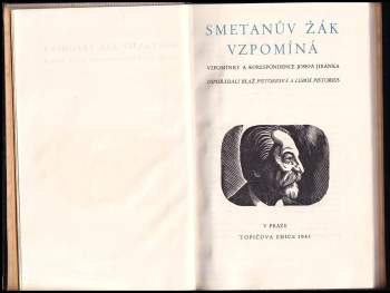 Josef Jiránek: Smetanův žák vzpomíná