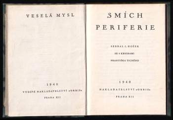 František Tichý: Smích periferie