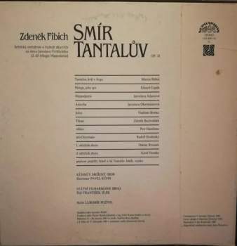 Jaroslav Vrchlický: Smír Tantalův (3xLP + BOX + BOOKLET)