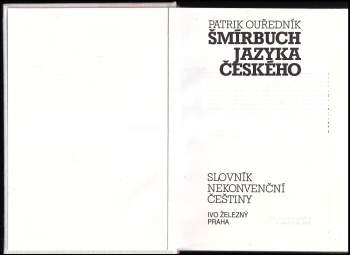 Patrik Ouřednik: Šmírbuch jazyka českého