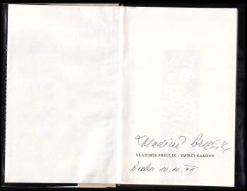 Vladimír Preclík: Smírčí kameny