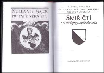 Jaroslav Čechura: Smiřičtí