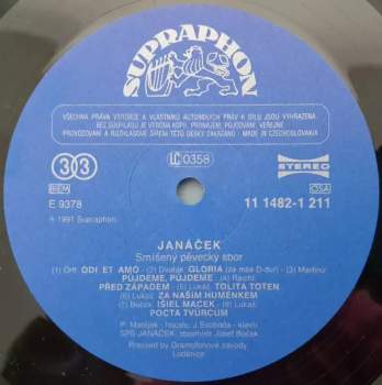 Leoš Janáček: Smíšený Pěvecký Sbor "Janáček"