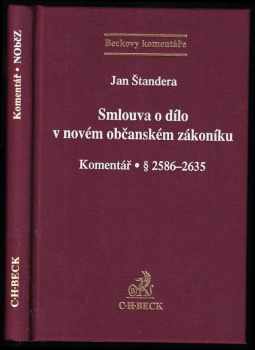 Smlouva o dílo v novém občanském zákoníku
