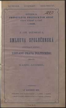 Smlouva společenská, základy práva politického