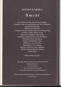 Jozef Karika: Smršť