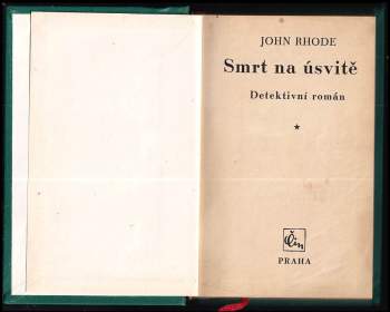 John Rhode: Smrt na úsvitě