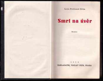 Louis Ferdinand Céline: Smrt na úvěr