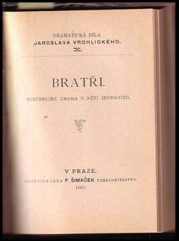 Jaroslav Vrchlický: Julian Apostata