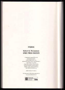 Robert McCammon,: Smrt před úsvitem