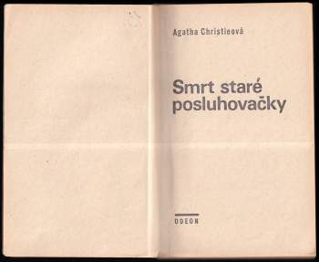 Agatha Christie: Smrt staré posluhovačky