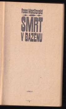 Ross Macdonald: Smrt v bazénu