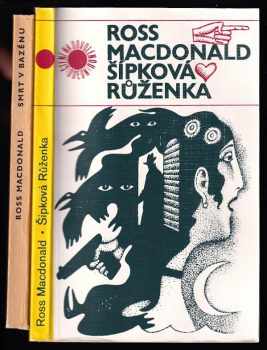 KOMPLET Ross Macdonald 2X Šípková Růženka + Smrt v bazénu