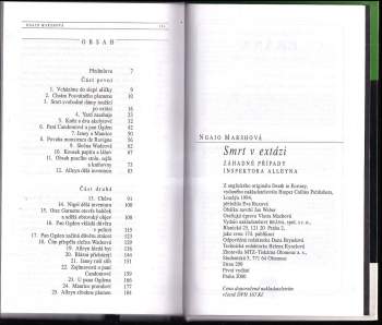Ngaio Marsh: Smrt v extázi