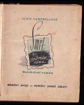 Alice Campbell: Smrt ve stříbrném rámu - detektivní román