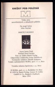 Jason Dark: Smrtící hodiny