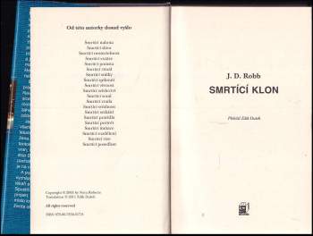 J. D. Robb: Smrtící klon