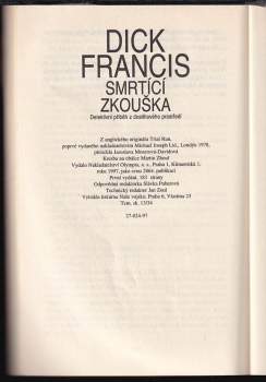 Dick Francis: Smrtící zkouška