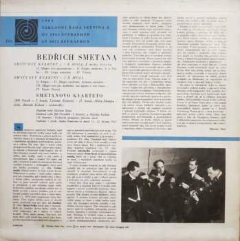 Bedřich Smetana: Smyčcové Kvartety (Č. 1 E Moll „Z Mého Života“ / Č. 2 D Moll)