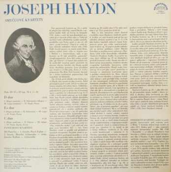 Joseph Haydn: Smyčcové Kvartety Op.33, Č.1-3