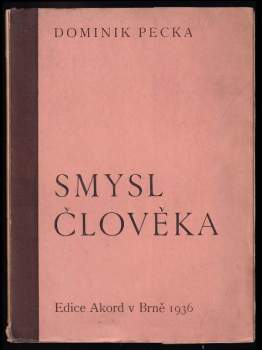 Smysl člověka