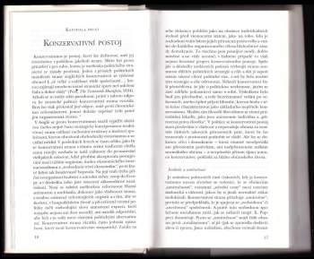 Petr Pithart: Smysl konzervatismu