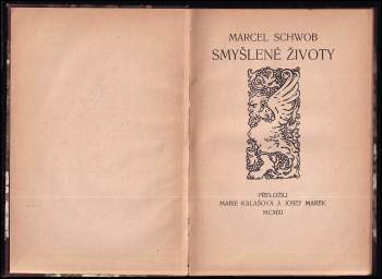 Marcel Schwob: Smyšlené životy