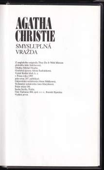 Agatha Christie: Smysluplná vražda