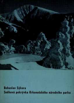 Sněhová pokrývka Krkonošského národního parku