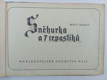 Walt Disney: Sněhurka a sedm trpaslíků