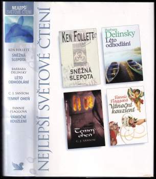 Ken Follett: Nejlepší světové čtení : Sněžná slepota + Léto odhodlání + Temný oheň + Vánoční kouzlení