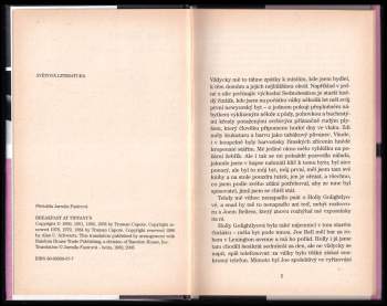 Truman Capote: Snídaně u Tiffanyho