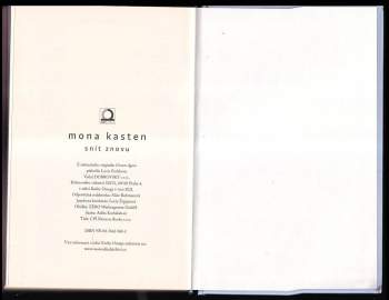 Mona Kasten: Snít znovu