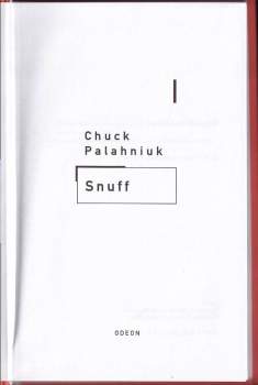 Chuck Palahniuk: Snuff