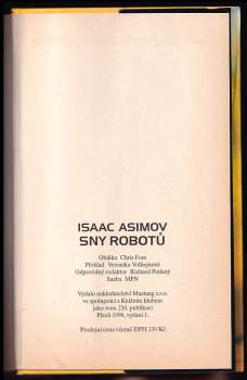 Isaac Asimov: Sny robotů