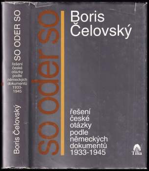 Bořivoj Čelovský: So oder so