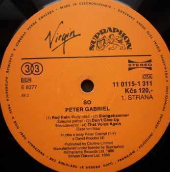 Peter Gabriel: So