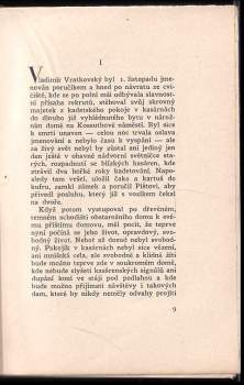 Karel Šarlih: Sobecké jinošství Vladimíra Vratkovského