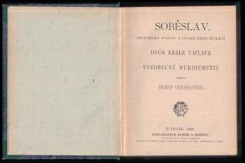 Prokop Chocholoušek: Soběslav