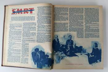 Graham Greene: SOBOTA - obrázkový, kulturní a zábavný týdeník ILUSTRACE ZDENĚK BURIAN - ROČNÍK I. č. 3 - 34 + ROČNÍK II. č. 1 - 8