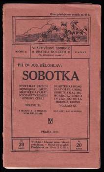 Sobotka - Vlastivědný sborník