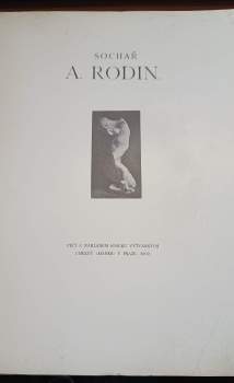 F. X Šalda: Sochař A. Rodin