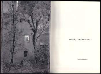 Hana Wichterlová: Sochařka Hana Wichterlová