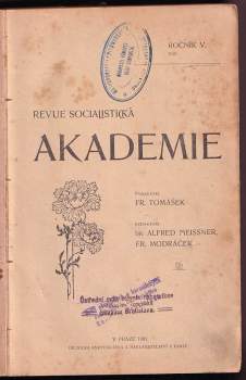 Socialistická revue Akademie, ROČNÍK V. + VI.