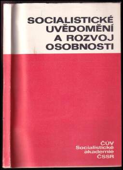 Socialistické uvědomění a rozvoj osobnosti