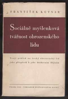 Sociálně myšlenková tvářnost obrozenského lidu