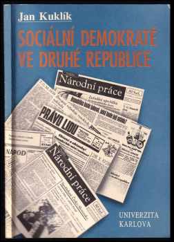 Sociální demokraté ve druhé republice