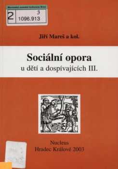 Sociální opora u dětí a dospívajících III