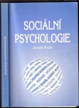 Jaroslav Řezáč: Sociální psychologie