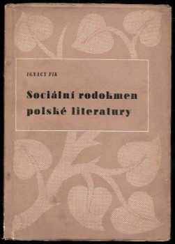 Sociální rodokmen polské literatury